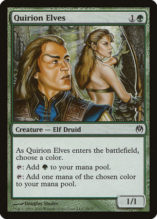 Quirion Elves [Duel Decks: Phyrexia vs. the Coalition] | Black Swamp Games