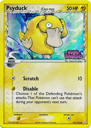 Psyduck (81/110) (Delta Species) (Stamped) [EX: Holon Phantoms] | Black Swamp Games