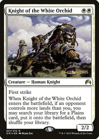 Knight of the White Orchid [Magic Origins Promos] | Black Swamp Games