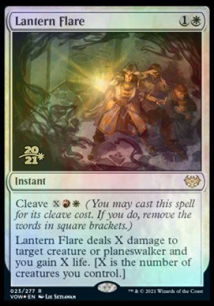 Lantern Flare [Innistrad: Crimson Vow Prerelease Promos] | Black Swamp Games