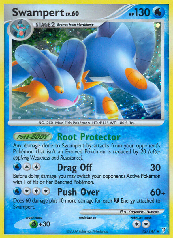 Swampert (12/147) (Theme Deck Exclusive) [Platinum: Supreme Victors] | Black Swamp Games