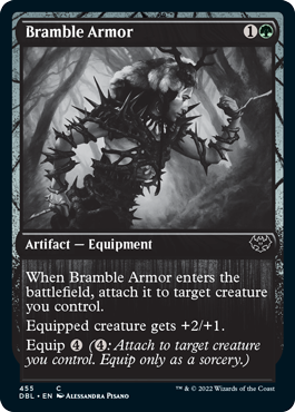 Bramble Armor (455) [Innistrad: Double Feature] | Black Swamp Games