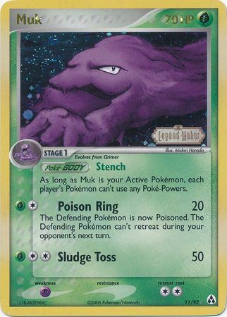 Muk (11/92) (Stamped) [EX: Legend Maker] | Black Swamp Games