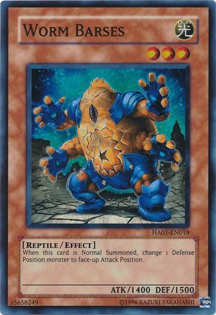 Worm Barses [HA01-EN018] Super Rare | Black Swamp Games