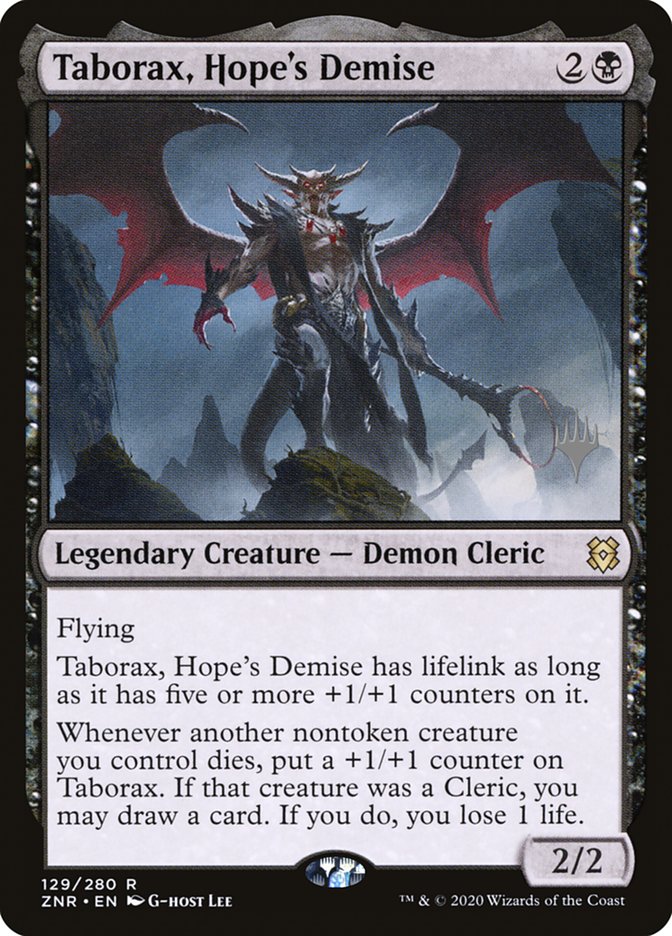 Taborax, Hope's Demise (Promo Pack) [Zendikar Rising Promos] | Black Swamp Games