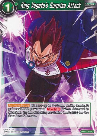 King Vegeta's Surprise Attack [BT1-079] | Black Swamp Games