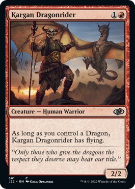 Kargan Dragonrider [Jumpstart 2022] | Black Swamp Games