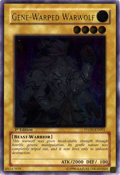 Gene-Warped Warwolf [STON-EN001] Ultimate Rare | Black Swamp Games