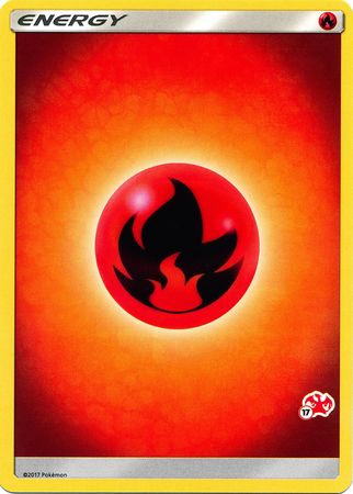 Fire Energy (Charizard Stamp #17) [Battle Academy 2020] | Black Swamp Games