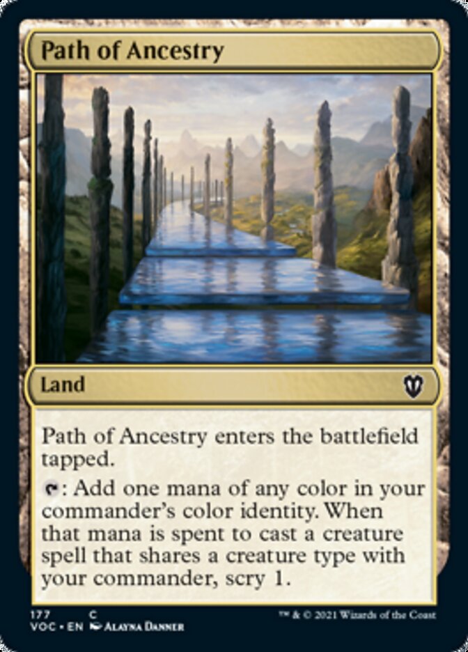 Path of Ancestry [Innistrad: Crimson Vow Commander] | Black Swamp Games