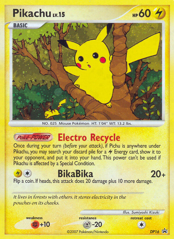 Pikachu (DP16) [Diamond & Pearl: Black Star Promos] | Black Swamp Games