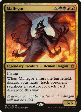 Malfegor [Commander Anthology] | Black Swamp Games