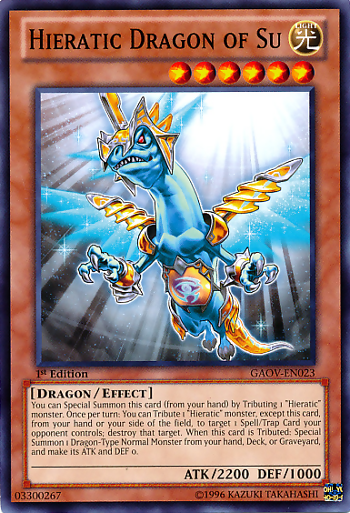 Hieratic Dragon of Su [GAOV-EN023] Common | Black Swamp Games