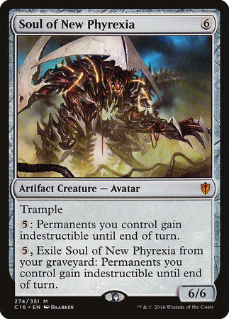 Soul of New Phyrexia [Commander 2016] | Black Swamp Games