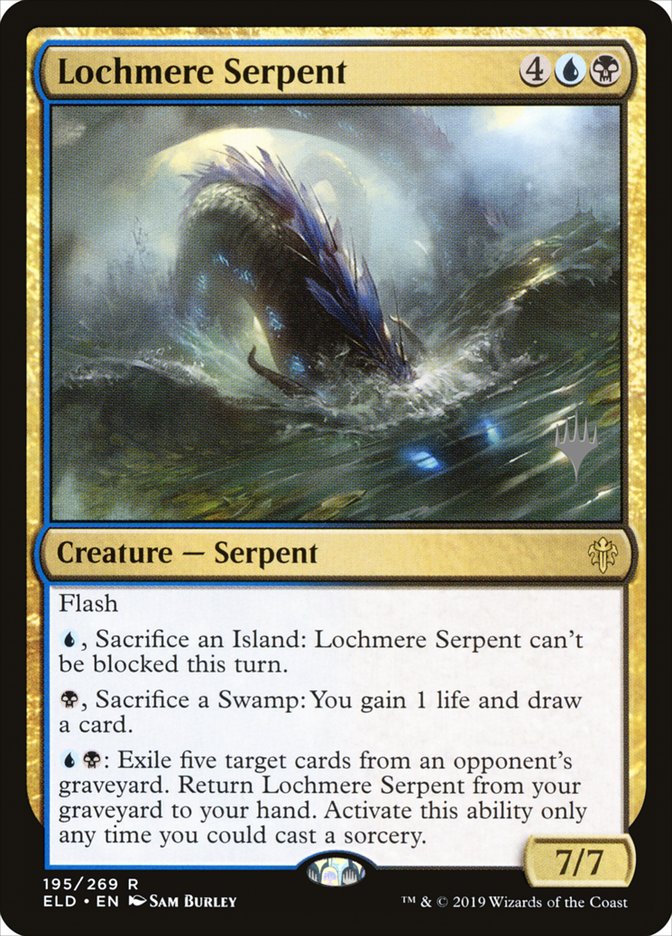 Lochmere Serpent (Promo Pack) [Throne of Eldraine Promos] | Black Swamp Games