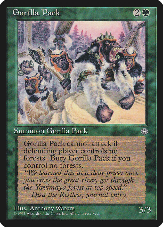 Gorilla Pack [Ice Age] | Black Swamp Games