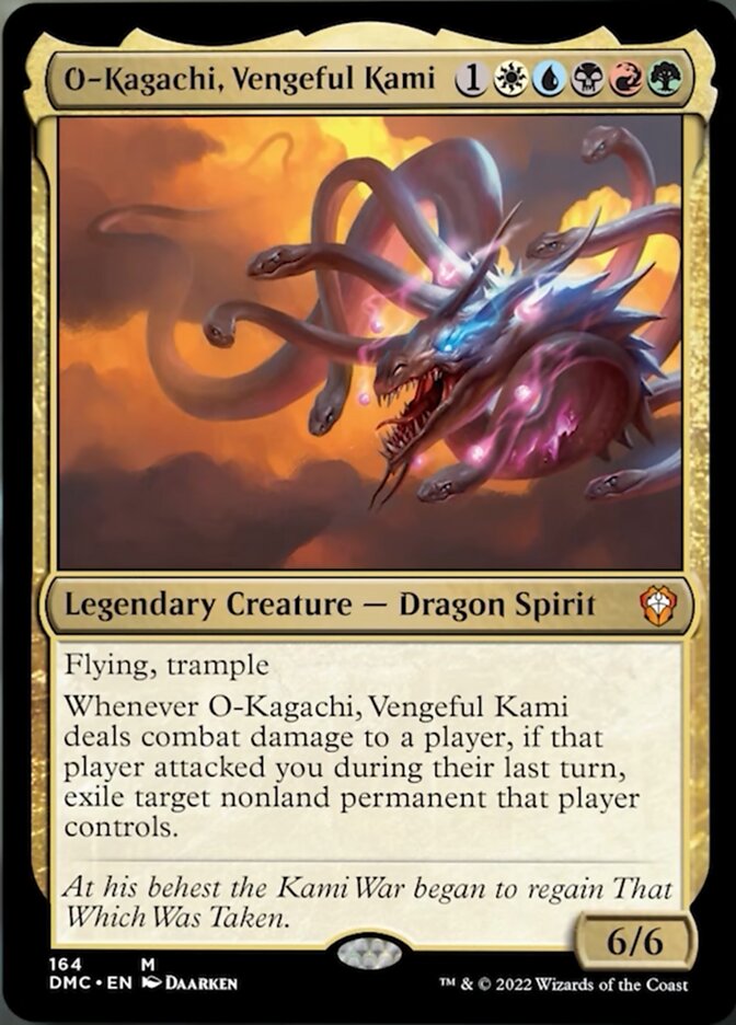 O-Kagachi, Vengeful Kami [Dominaria United Commander] | Black Swamp Games