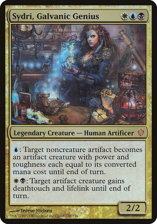 Sydri, Galvanic Genius (Commander 2013) [Commander 2013 Oversized] | Black Swamp Games