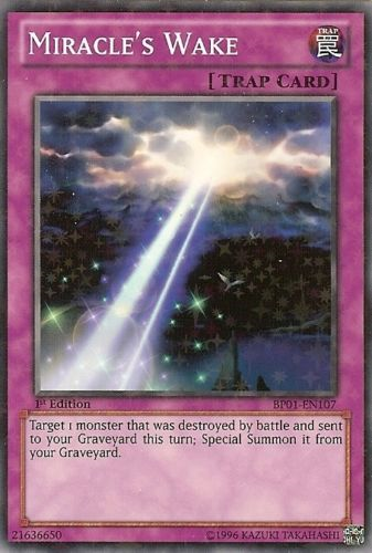 Miracle's Wake [BP01-EN107] Starfoil Rare | Black Swamp Games