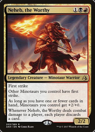 Neheb, the Worthy [Amonkhet] | Black Swamp Games