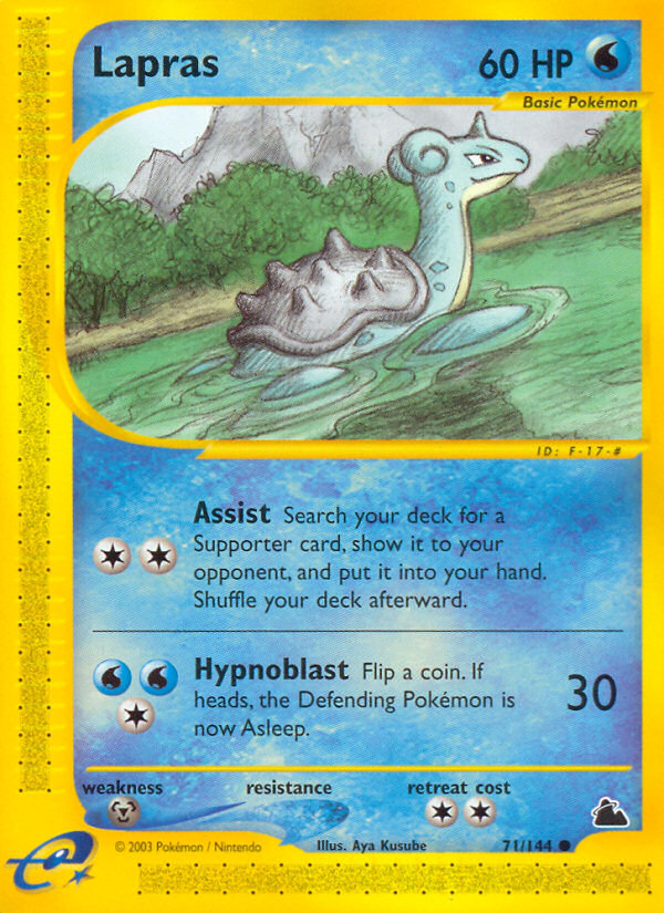 Lapras (71/144) [Skyridge] | Black Swamp Games