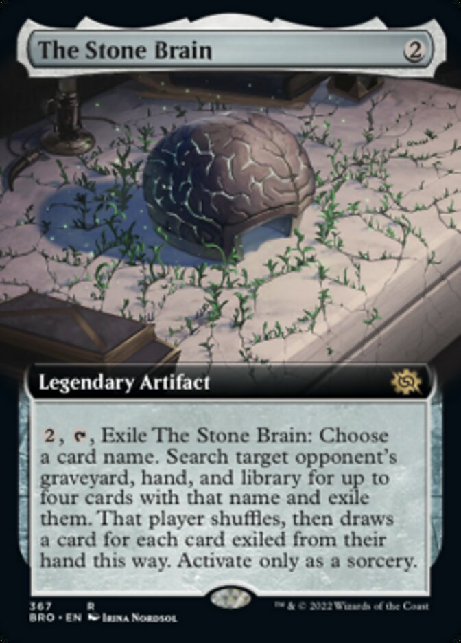 The Stone Brain (Extended Art) [The Brothers' War] | Black Swamp Games