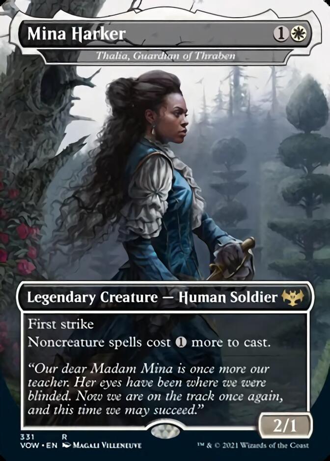 Thalia, Guardian of Thraben - Mina Harker [Innistrad: Crimson Vow] | Black Swamp Games