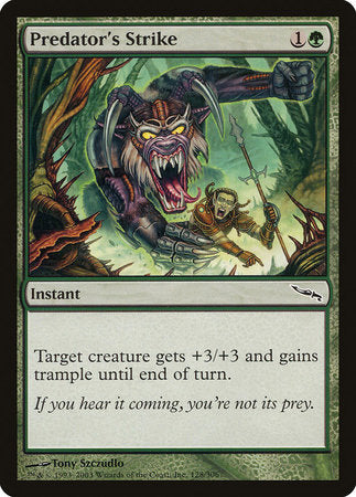 Predator's Strike [Mirrodin] | Black Swamp Games
