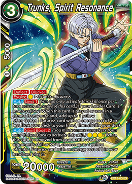 Trunks, Spirit Resonance [EX18-03] | Black Swamp Games