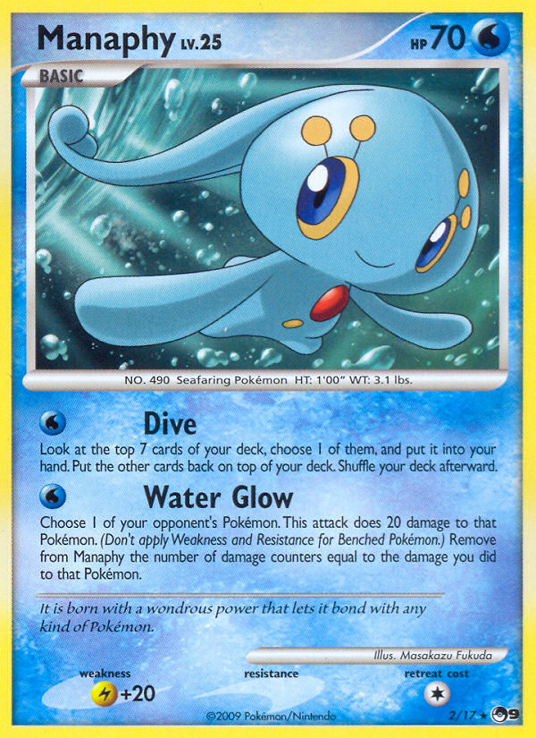 Manaphy (2/17) [POP Series 9] | Black Swamp Games