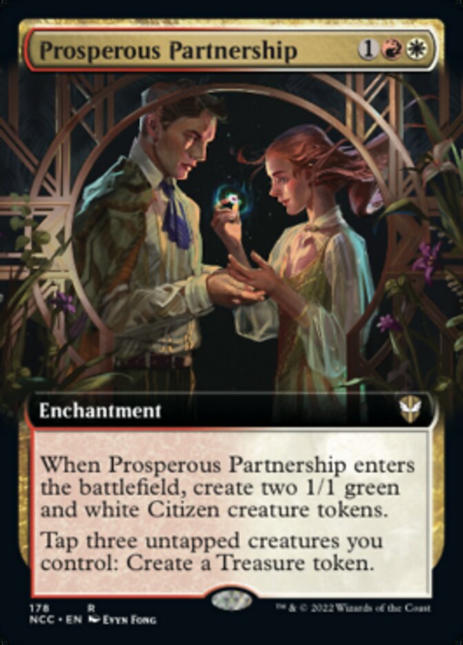 Prosperous Partnership (Extended Art) [Streets of New Capenna Commander] | Black Swamp Games