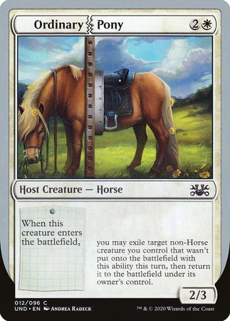Ordinary Pony [Unsanctioned] | Black Swamp Games
