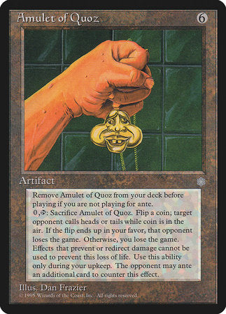 Amulet of Quoz [Ice Age] | Black Swamp Games