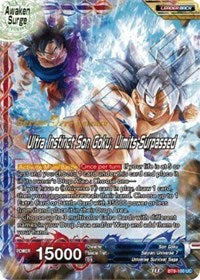 Son Goku // Ultra Instinct Son Goku, Limits Surpassed [BT9-100] | Black Swamp Games