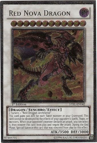 Red Nova Dragon [STBL-EN042] Ultimate Rare | Black Swamp Games