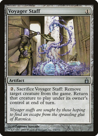 Voyager Staff [Ravnica: City of Guilds] | Black Swamp Games