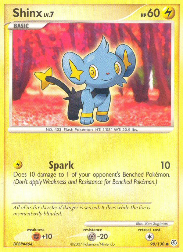 Shinx (98/130) [Diamond & Pearl: Base Set] | Black Swamp Games