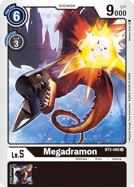 Megadramon [BT2-060] [Release Special Booster Ver.1.0] | Black Swamp Games