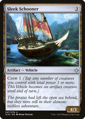 Sleek Schooner [Ixalan] | Black Swamp Games