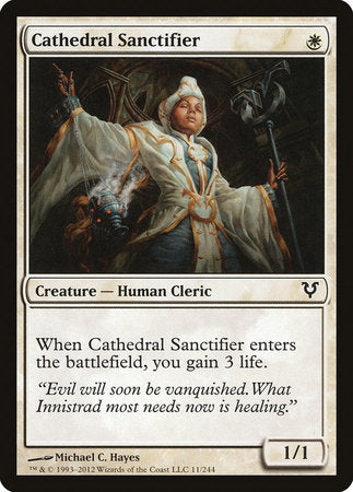 Cathedral Sanctifier [Avacyn Restored] | Black Swamp Games