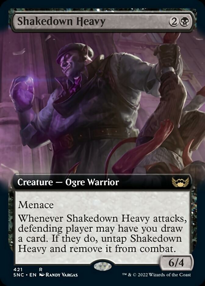 Shakedown Heavy (Extended Art) [Streets of New Capenna] | Black Swamp Games