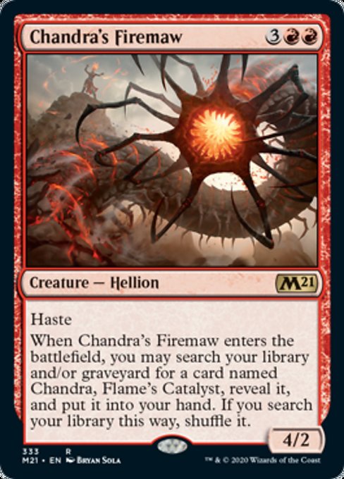 Chandra's Firemaw [Core Set 2021] | Black Swamp Games