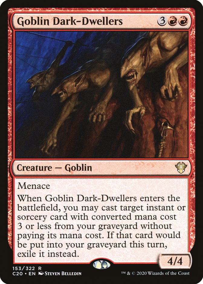 Goblin Dark-Dwellers [Commander 2020] | Black Swamp Games