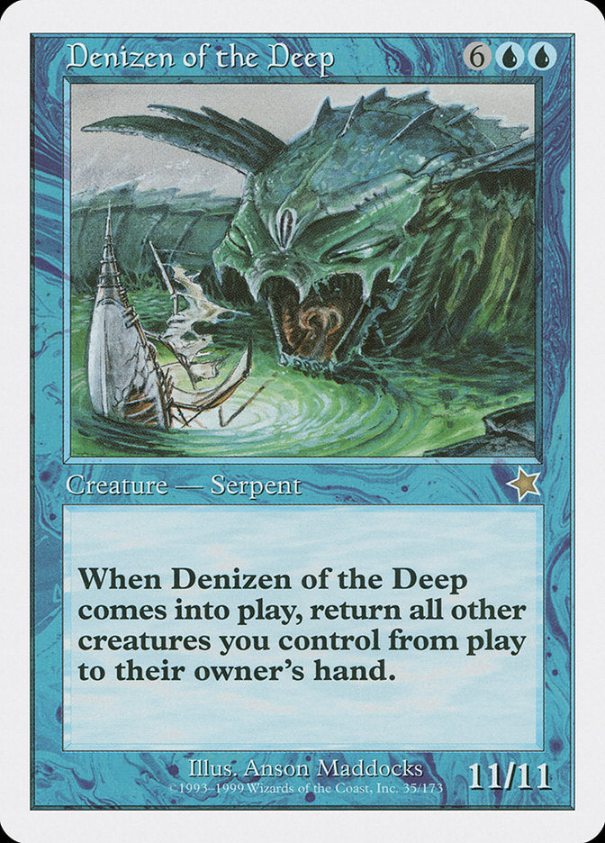 Denizen of the Deep [Starter 1999] | Black Swamp Games