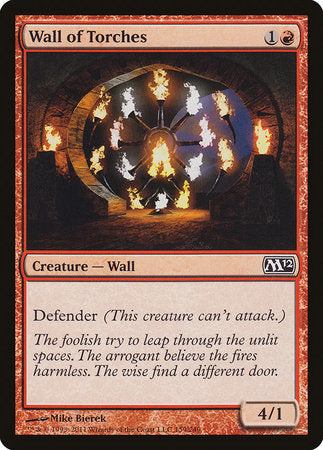 Wall of Torches [Magic 2012] | Black Swamp Games