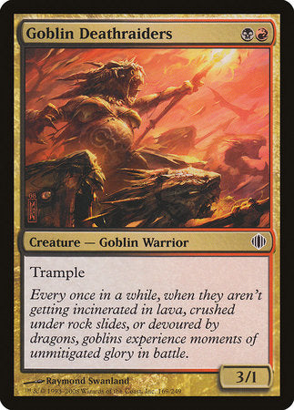 Goblin Deathraiders [Shards of Alara] | Black Swamp Games