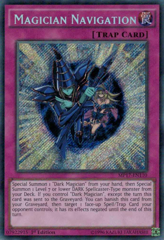 Magician Navigation [MP17-EN110] Secret Rare | Black Swamp Games