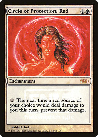 Circle of Protection: Red [Friday Night Magic 2005] | Black Swamp Games