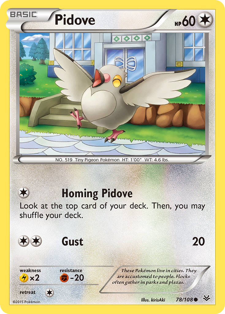 Pidove (78/108) [XY: Roaring Skies] | Black Swamp Games