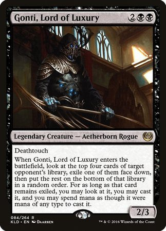 Gonti, Lord of Luxury [Kaladesh] | Black Swamp Games